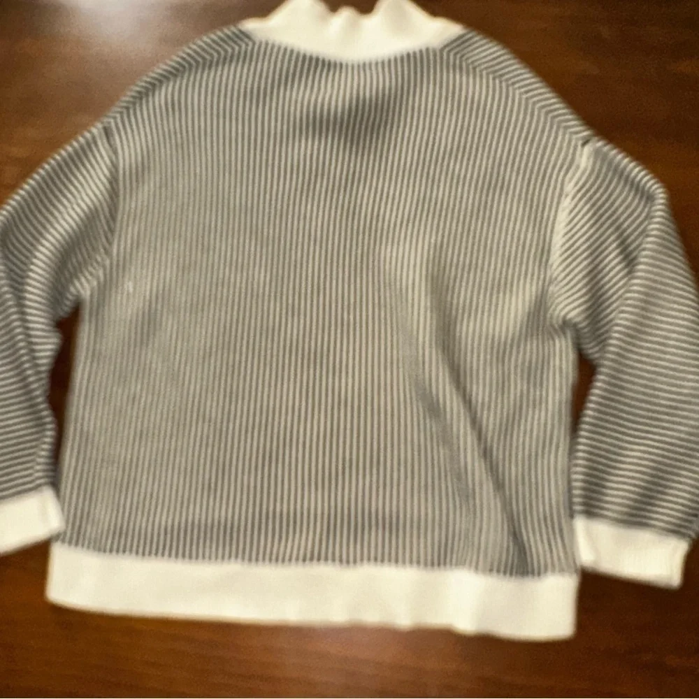 Found men’s TABAS TIE KNIT COLLARED SWEATER
in cream S - Picture 6 of 11
